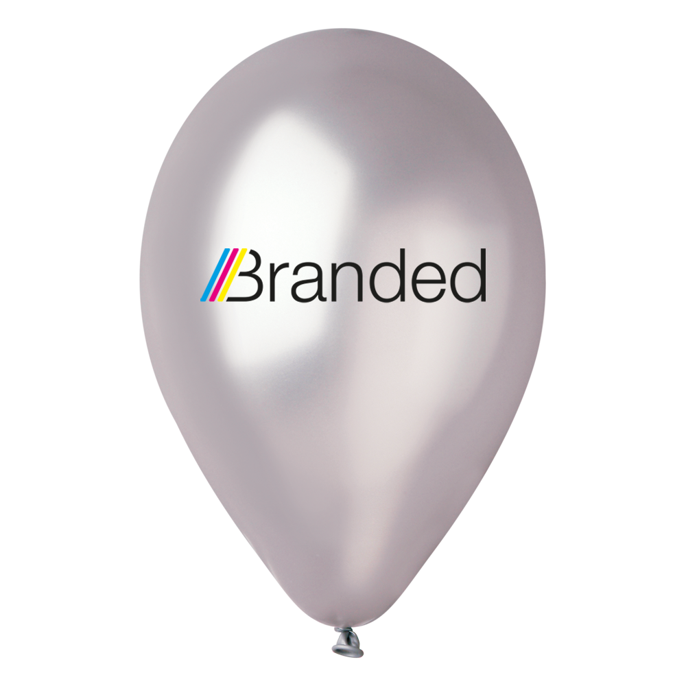 12" Natural Rubber Balloons - Printed One Side (Box of 1000)