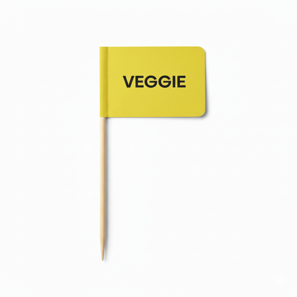 Veggie Food Flags