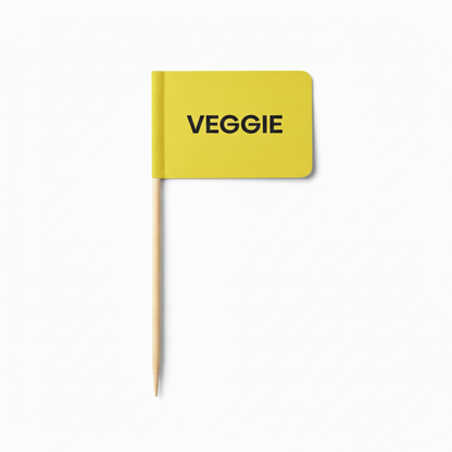 Veggie Food Flags