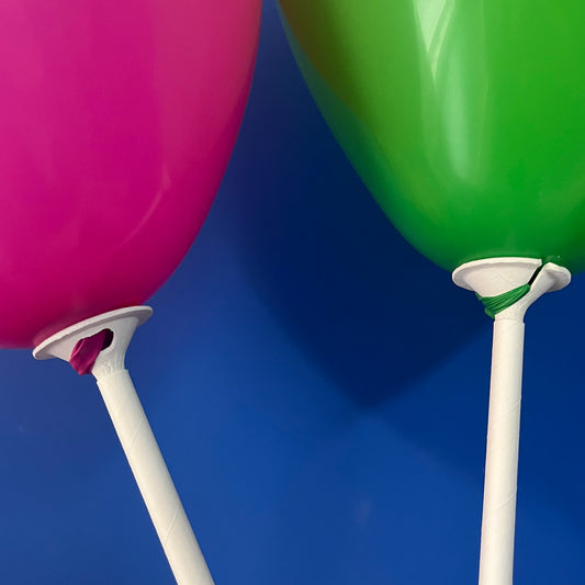 Paper Balloon Sticks (Cup & Stick) [Box of 1000]
