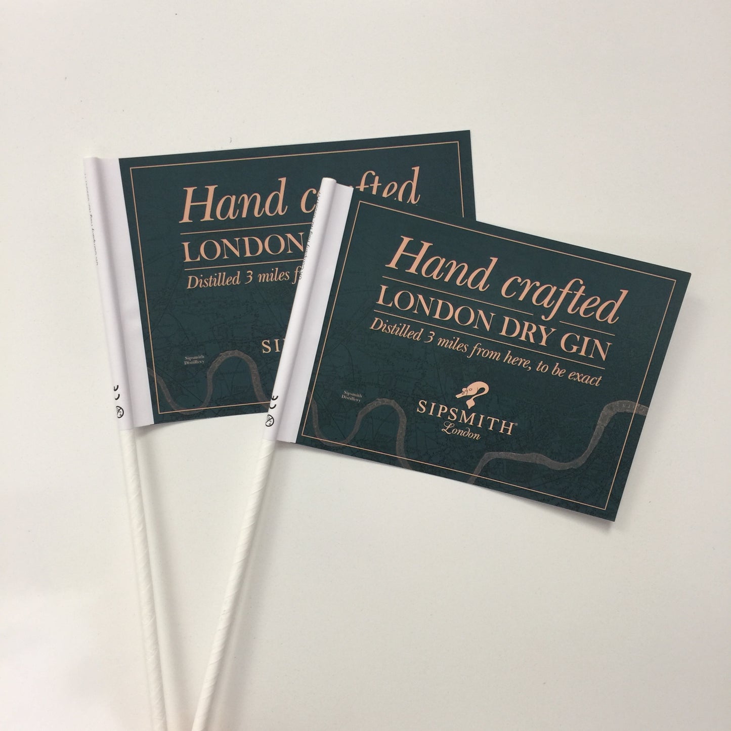 Custom Printed Paper Handwaving Flags (Box of 1000)